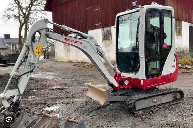 Takeuchi TB216 delo